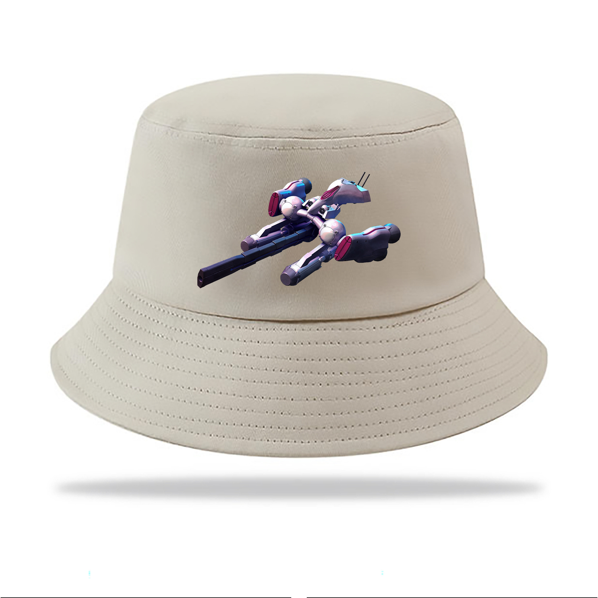 （画像用） 機動戦士ガンダム Mobile Suit Gundam アウトドア日除けバケットハット